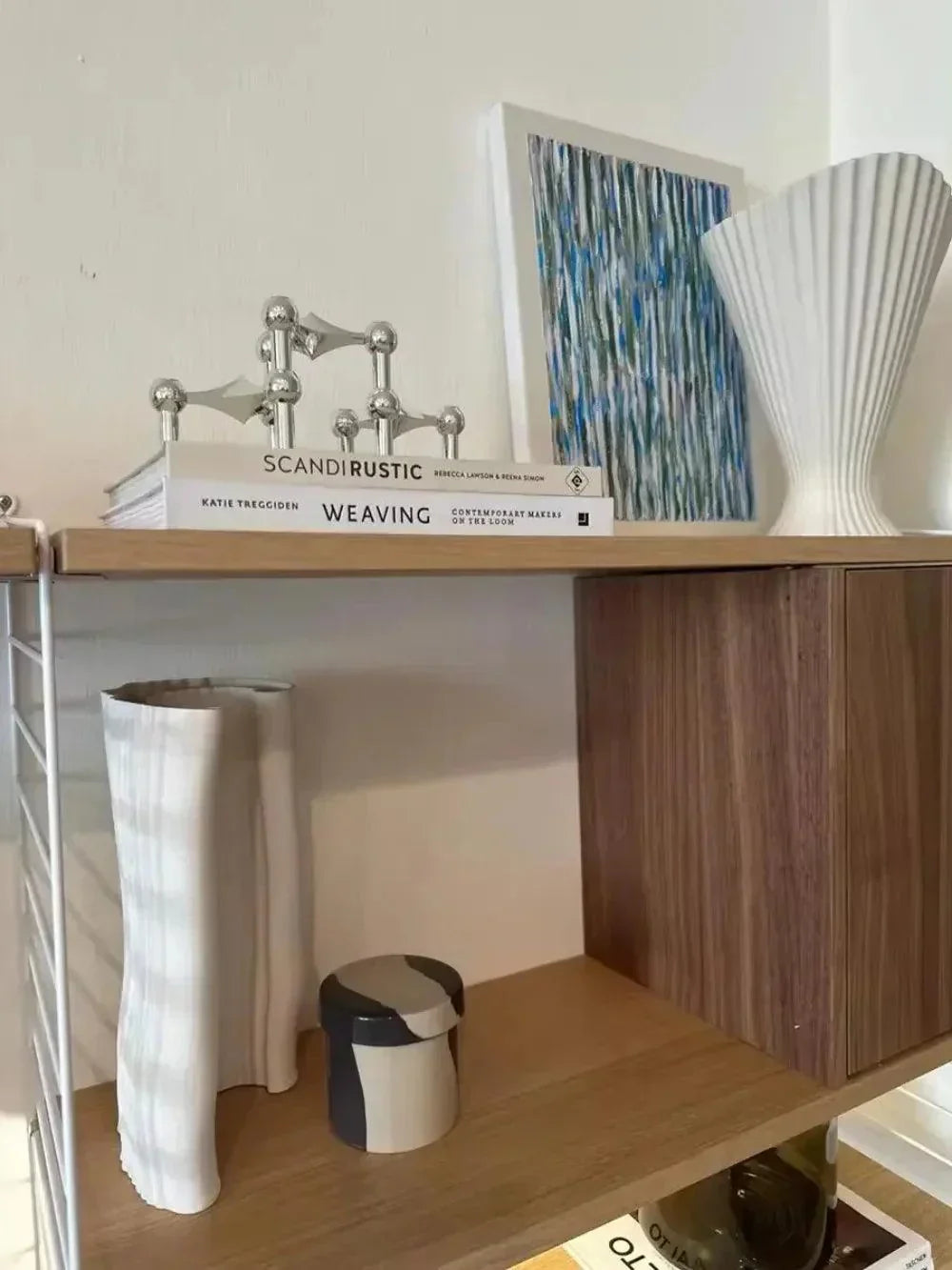 Modulaire Metalen Kandelaar Voor Een Modern & Artistiek Interieur