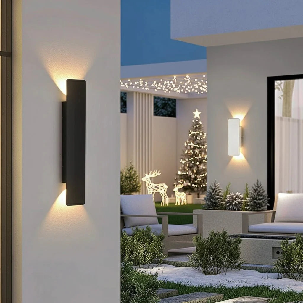 OUTGLOW LED Wall Light – Waterdichte Aluminium Wandlamp Voor Binnen & Buiten Met Modern Design