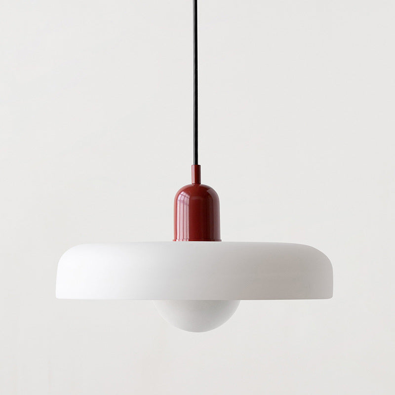 Kleurrijke Bauhaus Hanglamp Met Tijdloos Glasontwerp