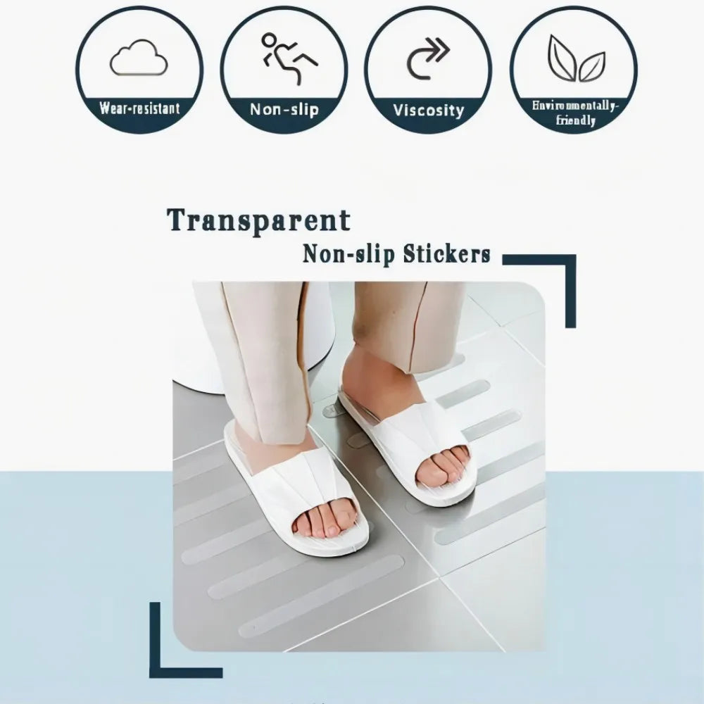 Transparante Antislip Strips | Veiligheid Voor Badkamer & Trap