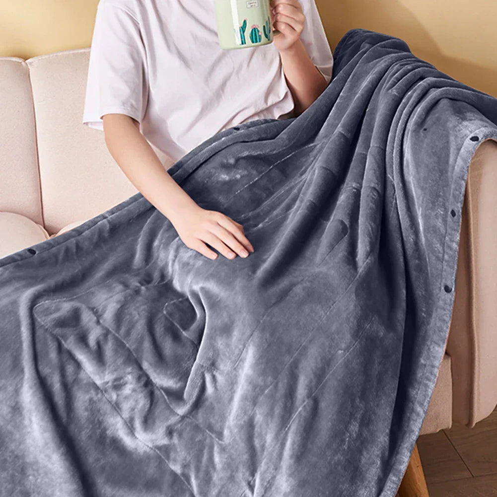 CozyHeat - Draagbare Elektrische Warmtedeken met Instelbare Warmtestanden (99x79 cm)
