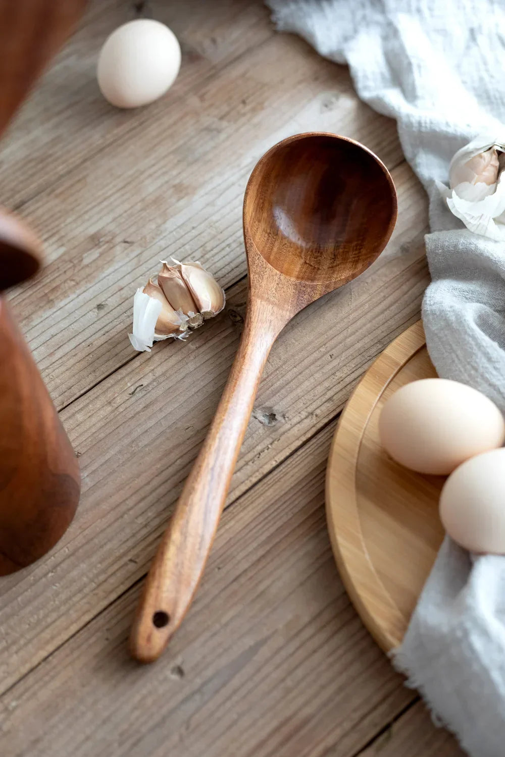 Luxe Keukenset Van Natuurlijk Teakhout Voor Een Warme & Stijlvolle Keuken