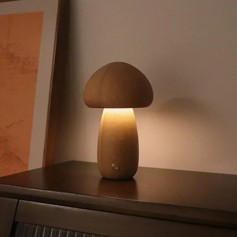 LumaShroom Touch Lamp | Zacht Licht LED Tafellamp Voor Slaapkamer & Kinderkamer