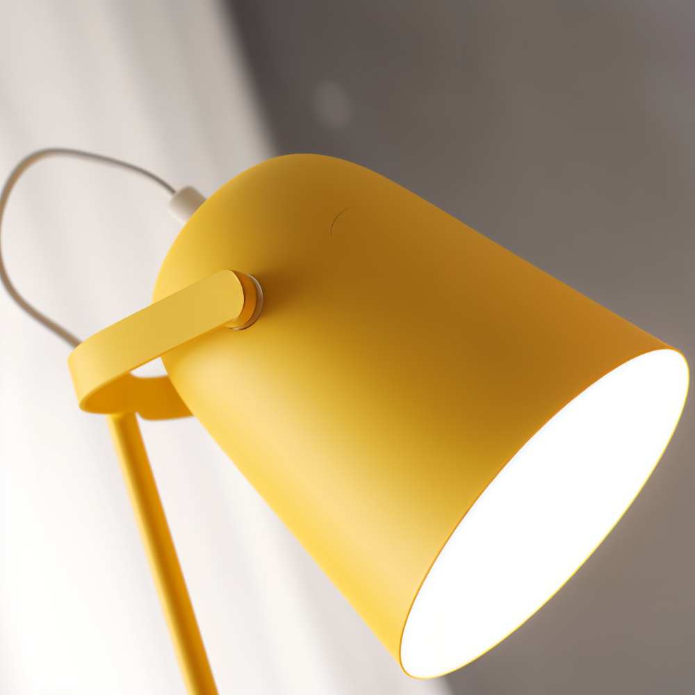 Moderne Roterende Tafellamp Met Oogvriendelijk Licht
