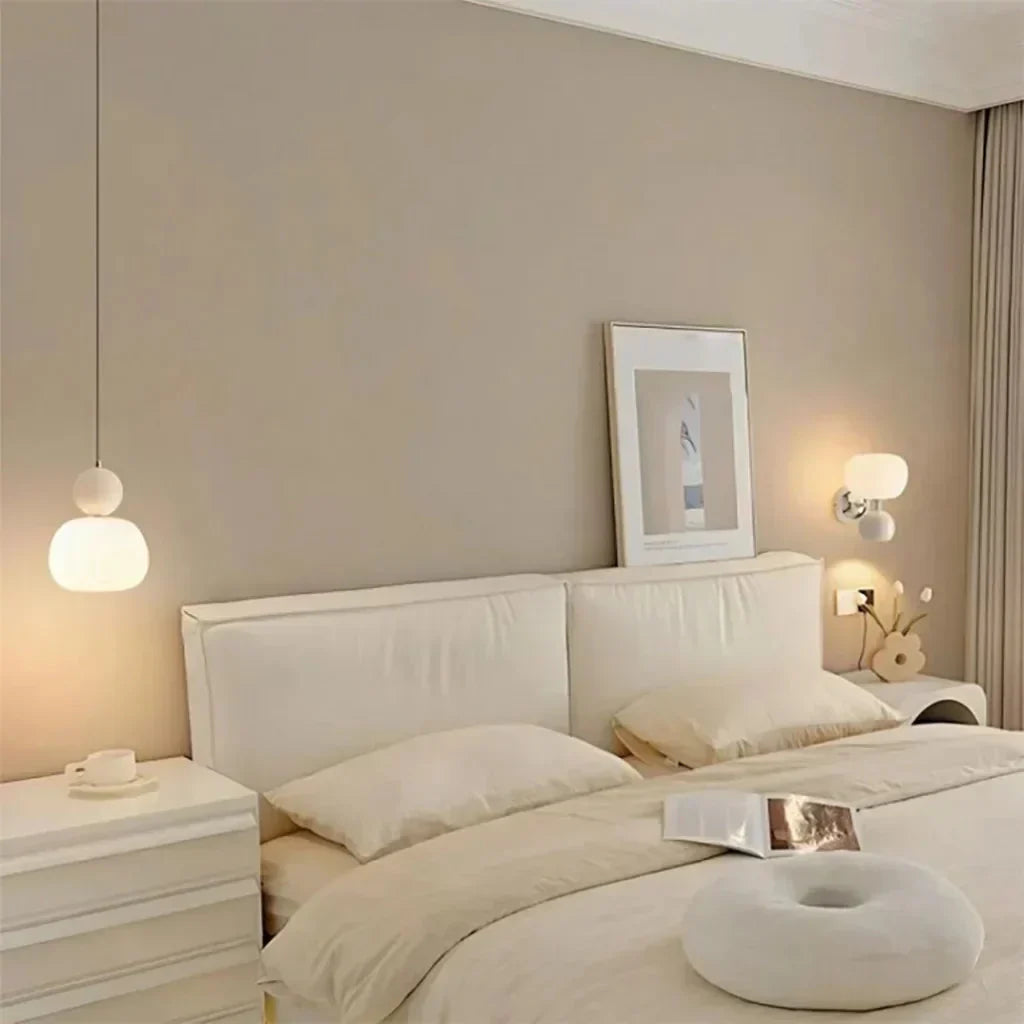 Art Deco Hanglamp In Bauhaus Stijl (Crème, Rood, Groen of Chroom)