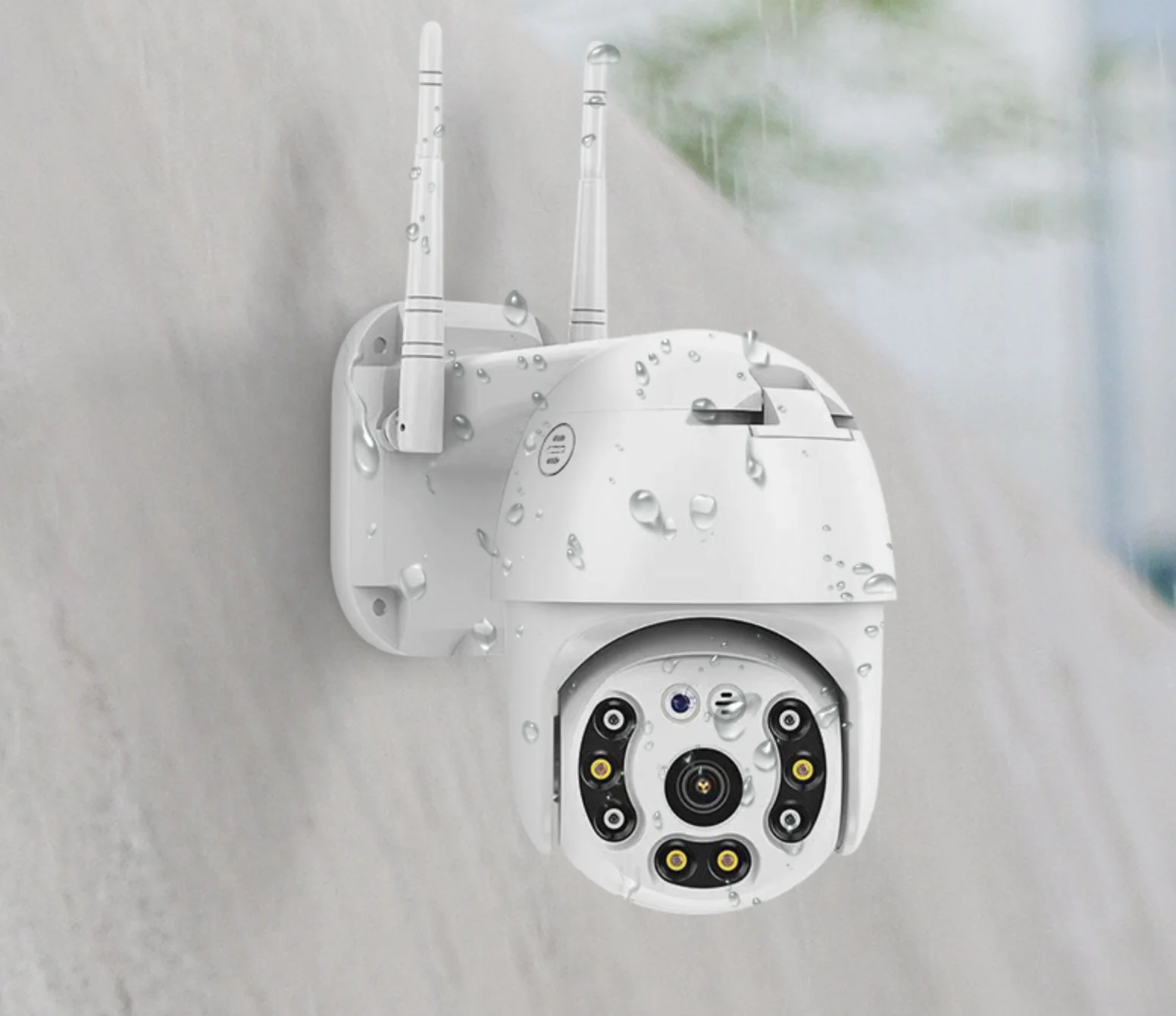 NexoCam 4X - Set van 4 Slimme WiFi Beveiligingscamera’s met 32GB Opslag