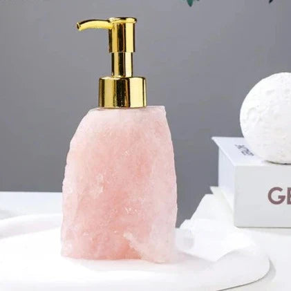 Kristallen Zeepdispenser – Elegant & Stijlvol Voor Badkamer