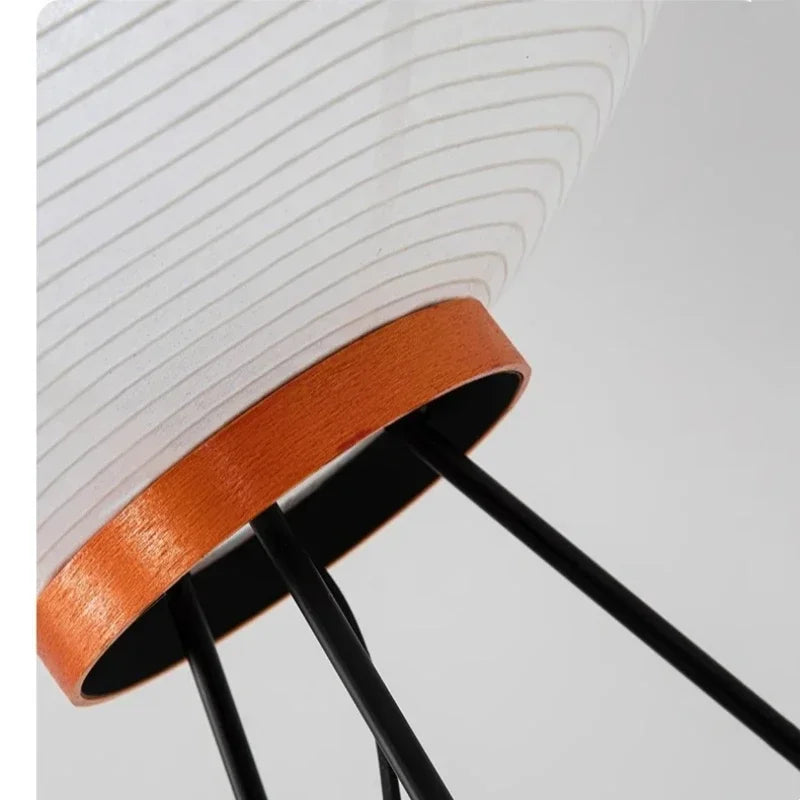 Akari - Japanse Wabi‑Sabi Vloerlamp van Rijstpapier voor Woonkamer en Slaapkamer