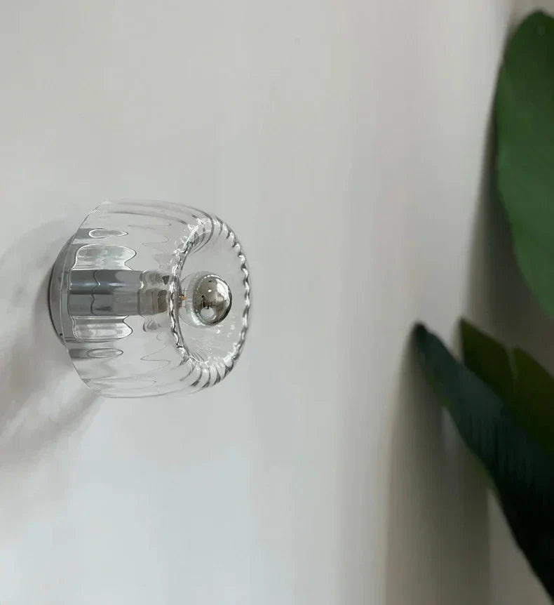 Scandinavische Bauhaus Wandlamp - Stijlvolle Verlichting met Glas en Metaal