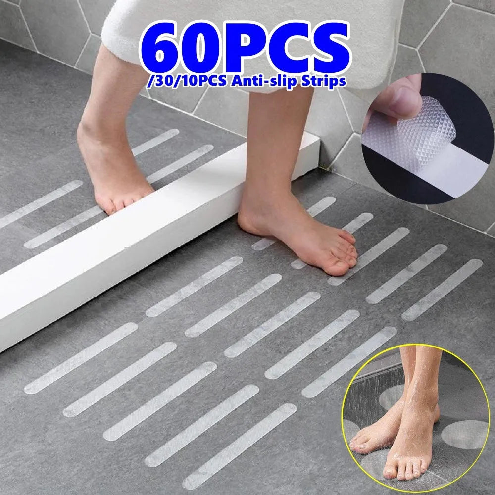 Transparante Antislip Strips | Veiligheid Voor Badkamer & Trap