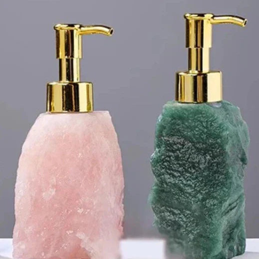 Kristallen Zeepdispenser – Elegant & Stijlvol Voor Badkamer