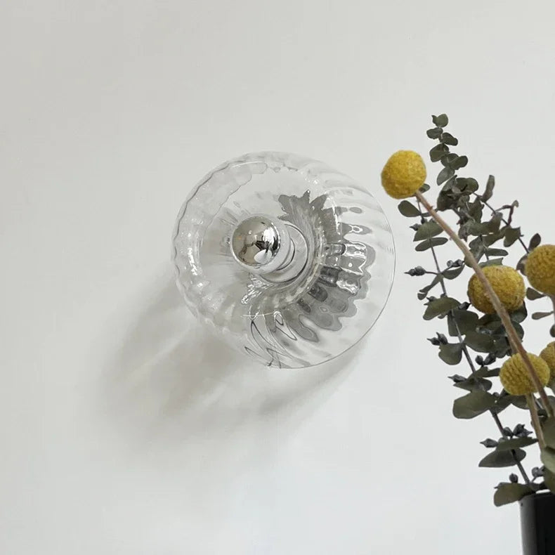 Scandinavische Bauhaus Wandlamp - Stijlvolle Verlichting met Glas en Metaal