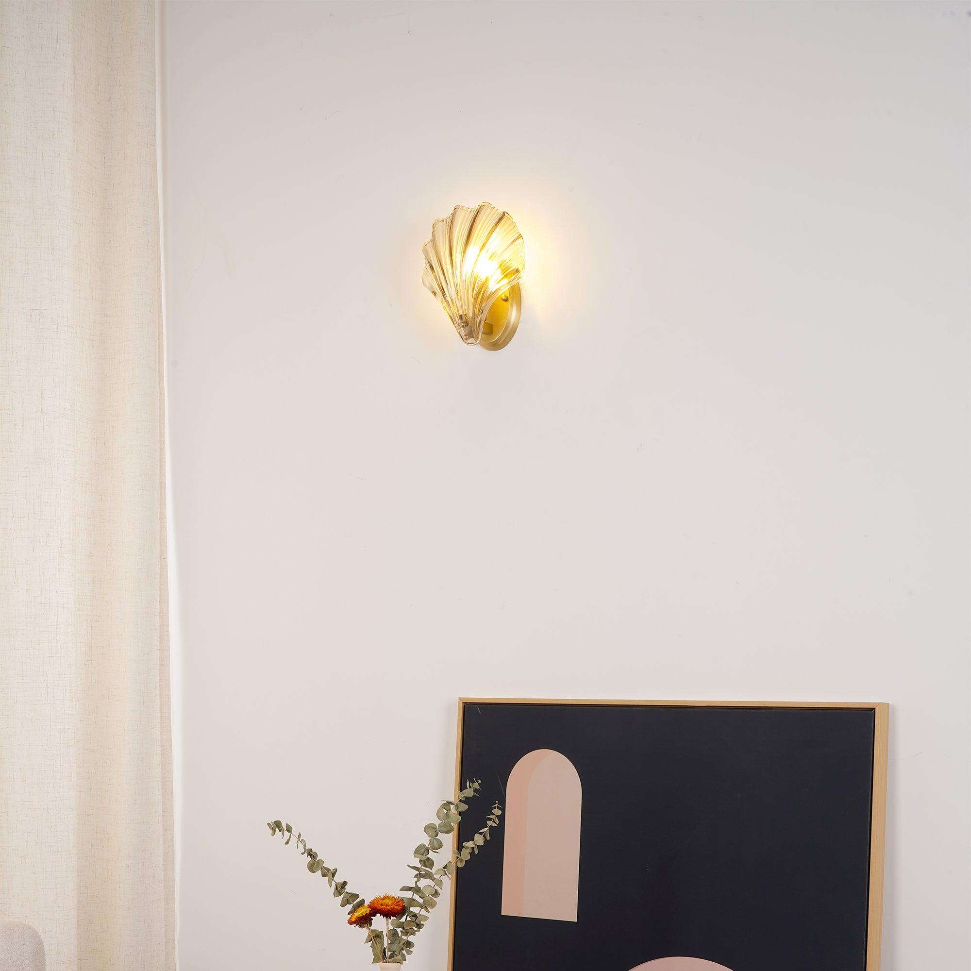 Schelp Wandlamp voor een Nautische Sfeer