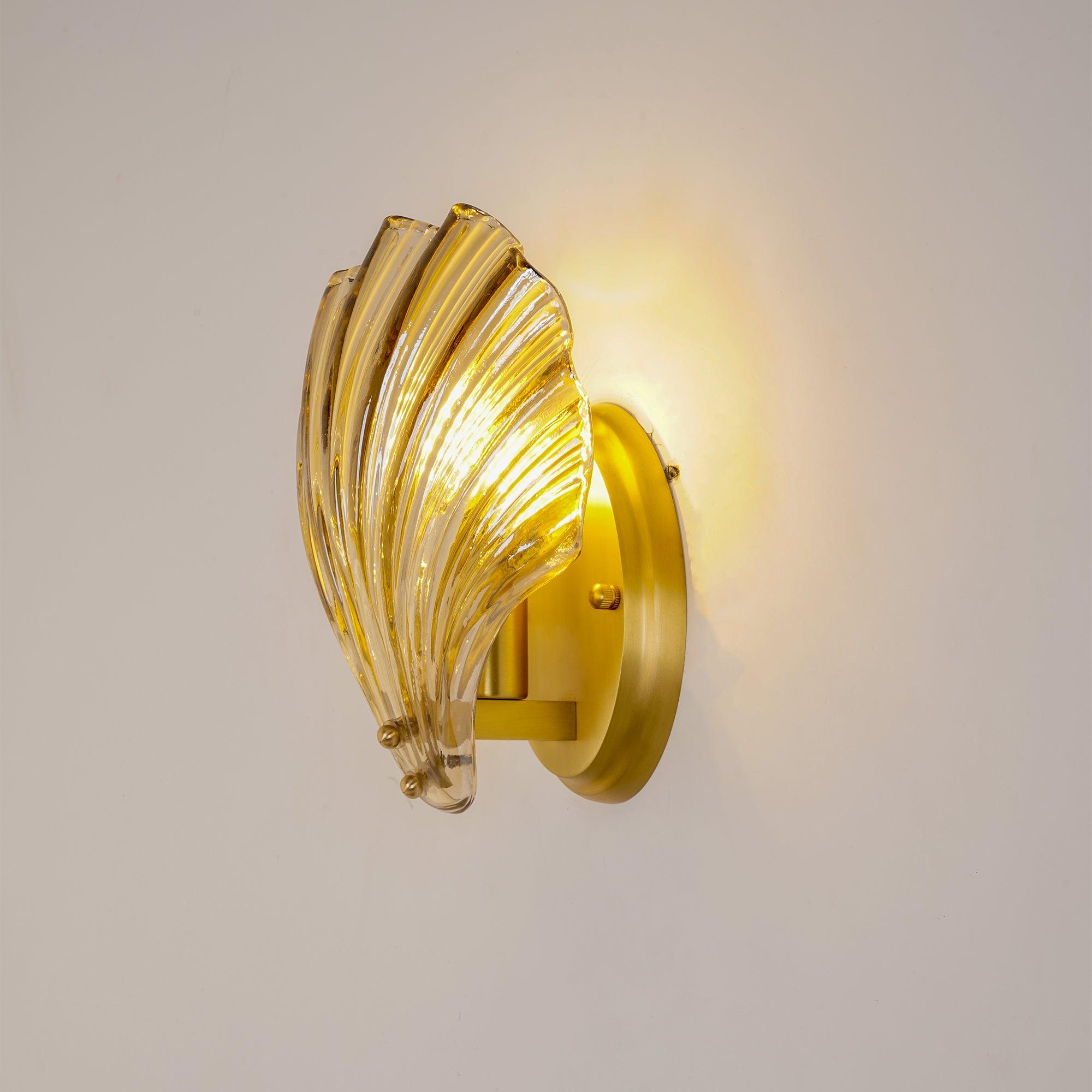 Schelp Wandlamp voor een Nautische Sfeer