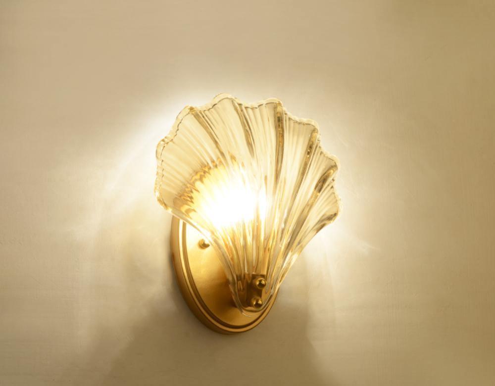 Schelp Wandlamp voor een Nautische Sfeer