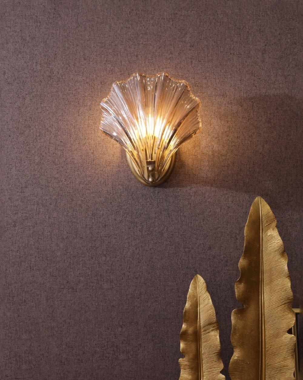 Schelp Wandlamp voor een Nautische Sfeer