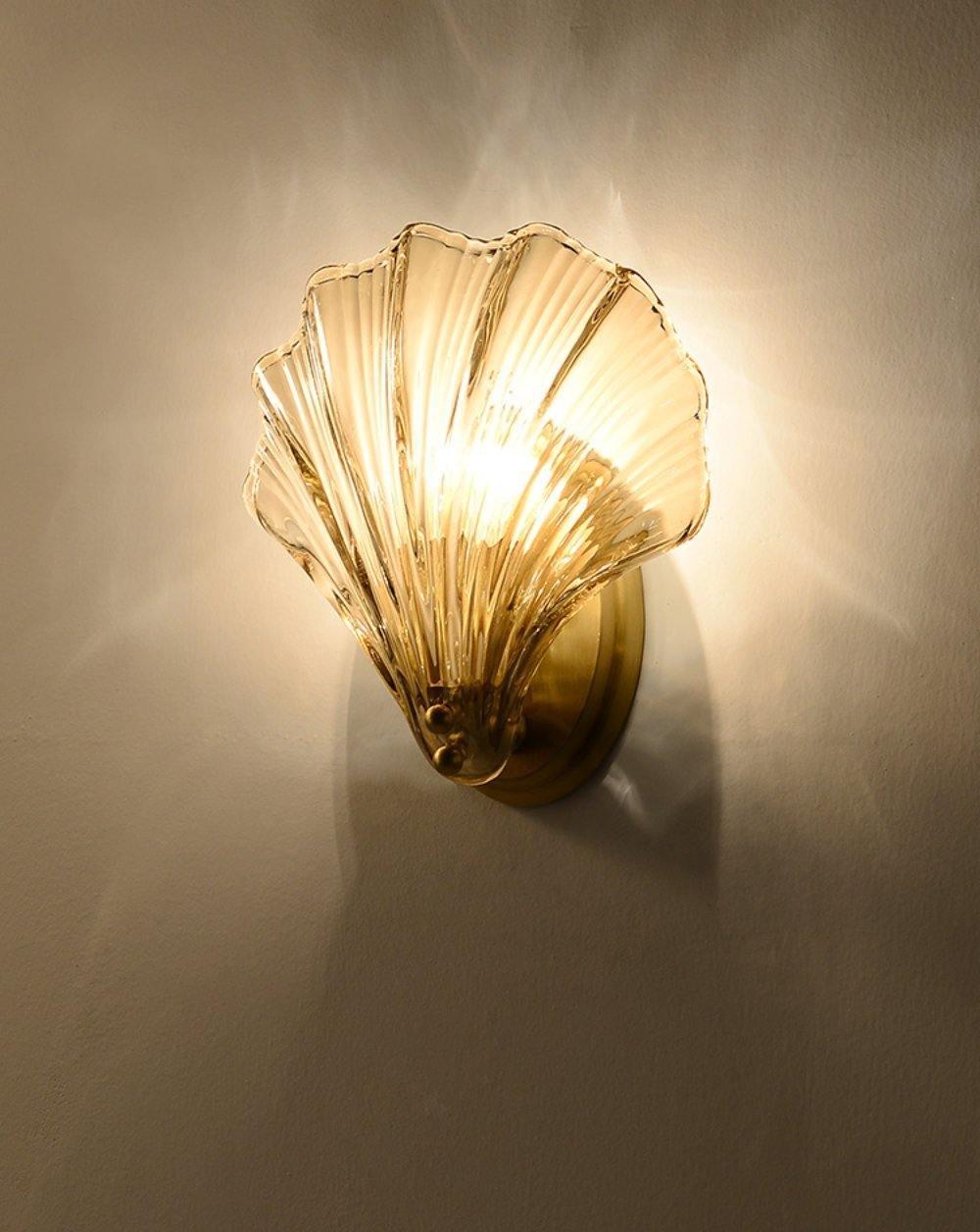 Schelp Wandlamp voor een Nautische Sfeer