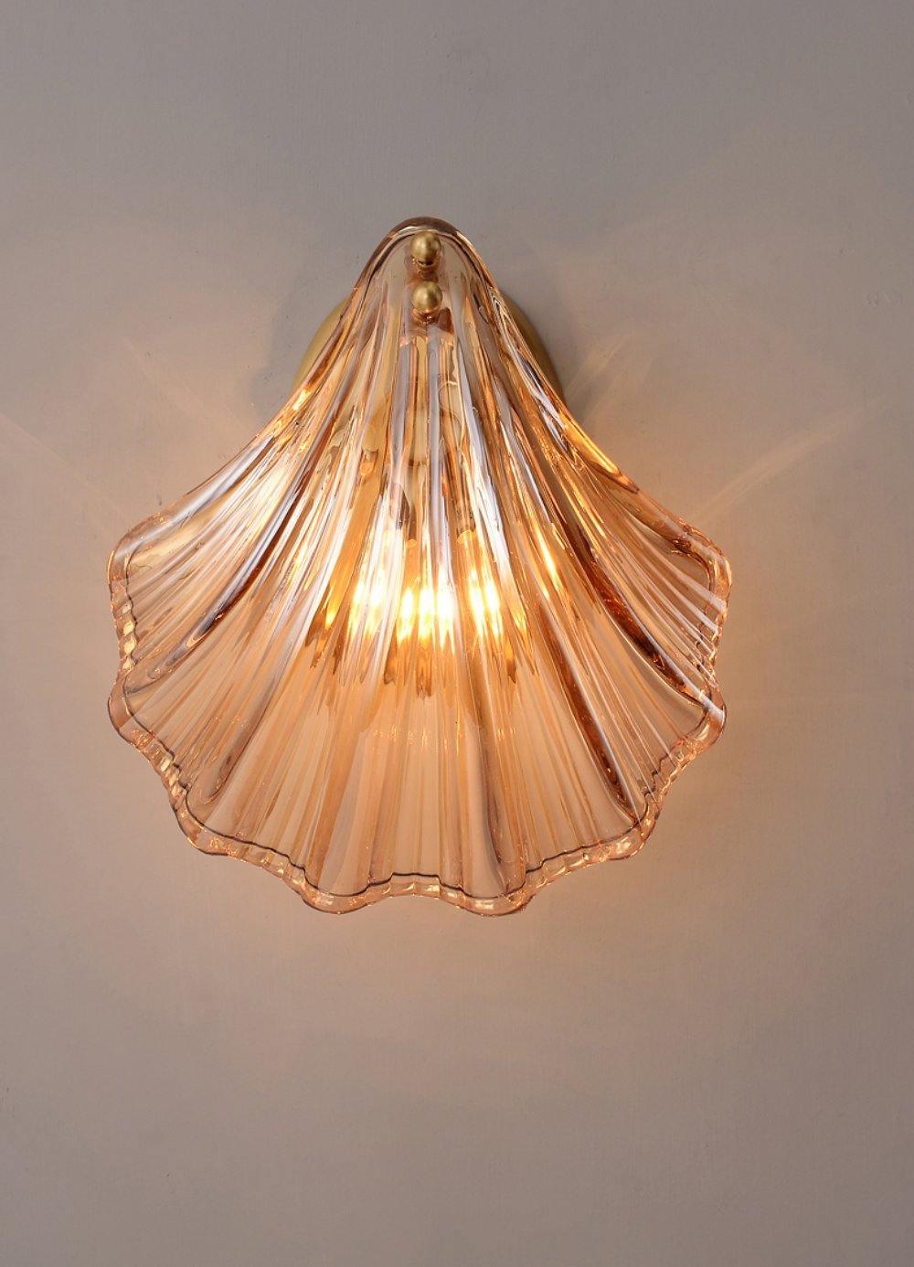 Schelp Wandlamp voor een Nautische Sfeer