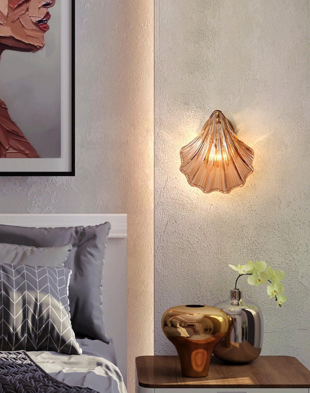 Schelp Wandlamp voor een Nautische Sfeer