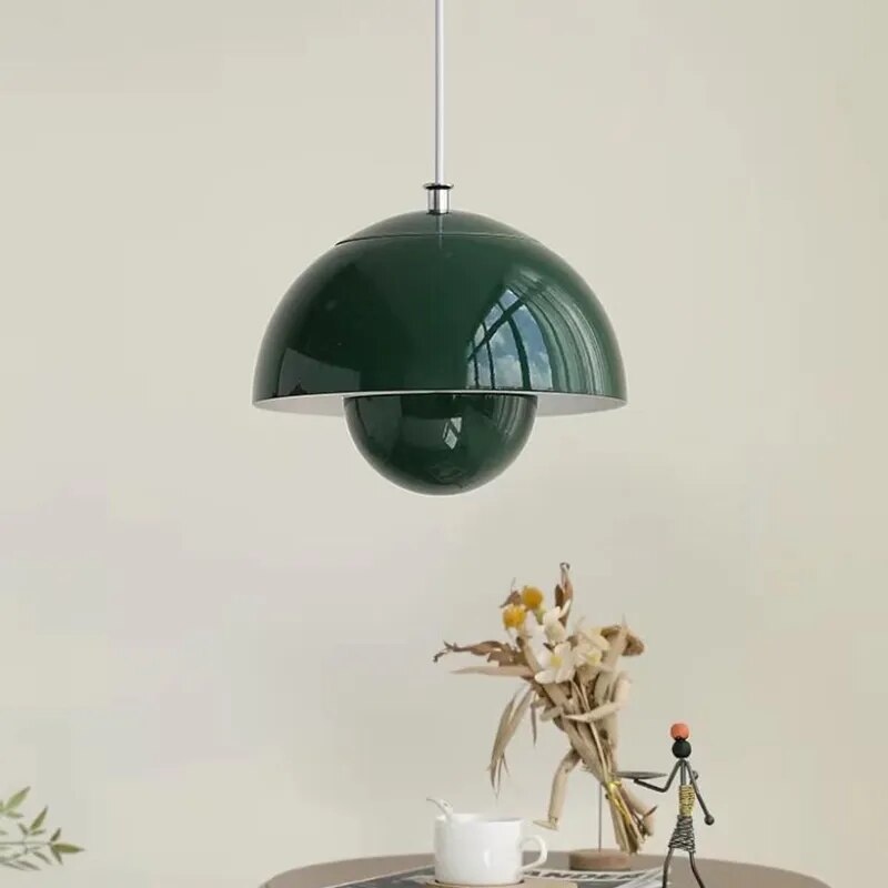 Moderne LED Hanglamp Met Bloemknop Design – Scandinavische Esthetiek Voor Slaapkamer & Keuken