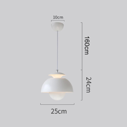 Moderne LED Hanglamp Met Bloemknop Design – Scandinavische Esthetiek Voor Slaapkamer & Keuken
