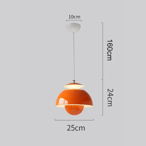 Moderne LED Hanglamp Met Bloemknop Design – Scandinavische Esthetiek Voor Slaapkamer & Keuken