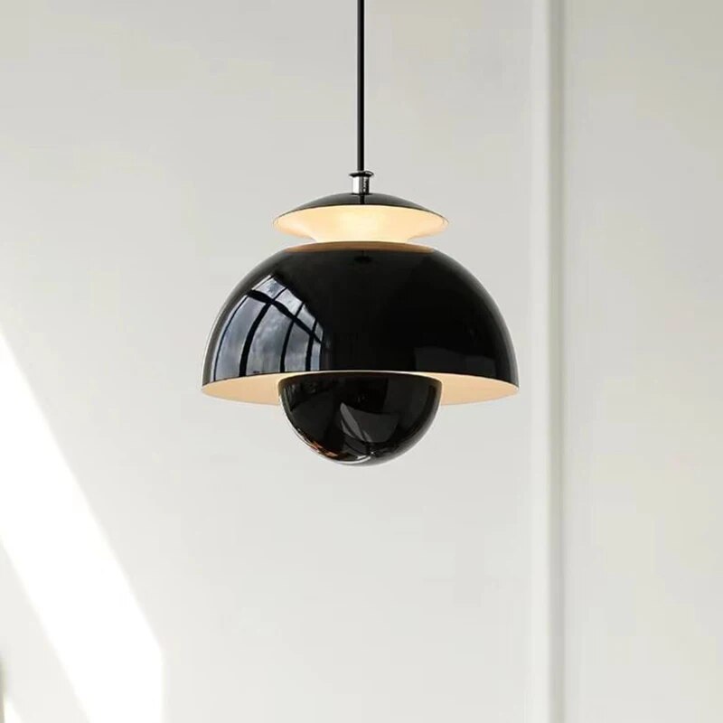 Moderne LED Hanglamp Met Bloemknop Design – Scandinavische Esthetiek Voor Slaapkamer & Keuken