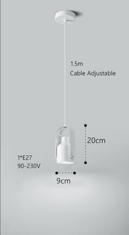 NordicBeam - Scandinavische Hangspot In Houtlook & Metaal, Minimalistisch Design