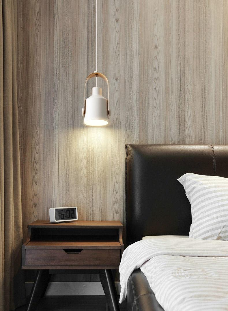 NordicBeam - Scandinavische Hangspot In Houtlook & Metaal, Minimalistisch Design