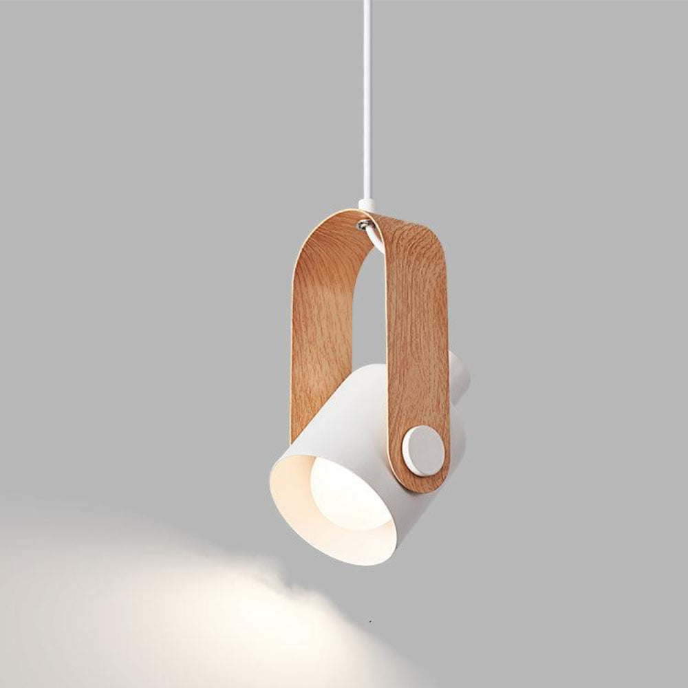 NordicBeam - Scandinavische Hangspot In Houtlook & Metaal, Minimalistisch Design