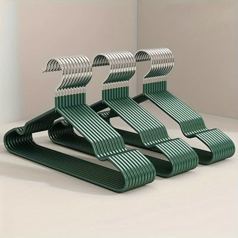 Retro Hangers (10 Stuks) – Stijlvolle Kledinghangers Voor Een Georganiseerde & Elegante Garderobe