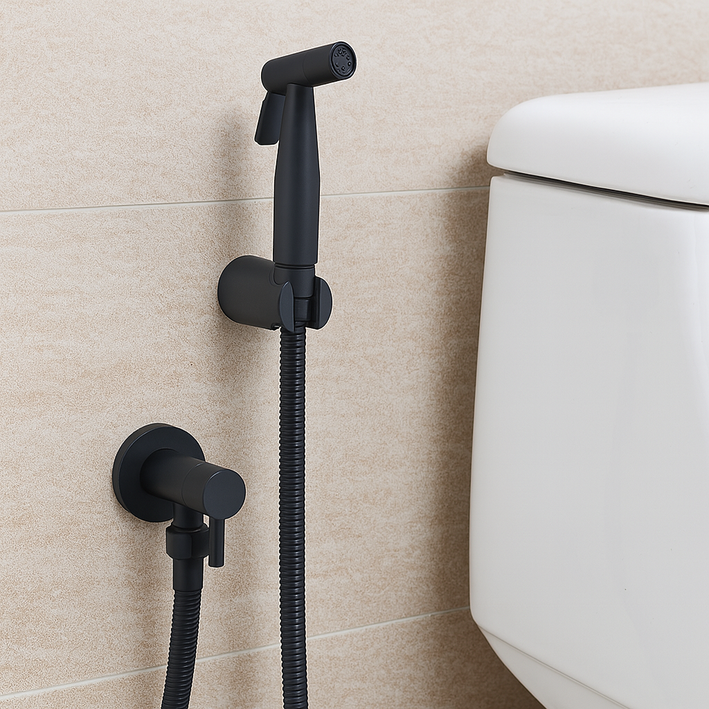 RVS Bidet Handdouche Met Verstelbare Straal Voor Hygiënisch & Comfortabel Gebruik