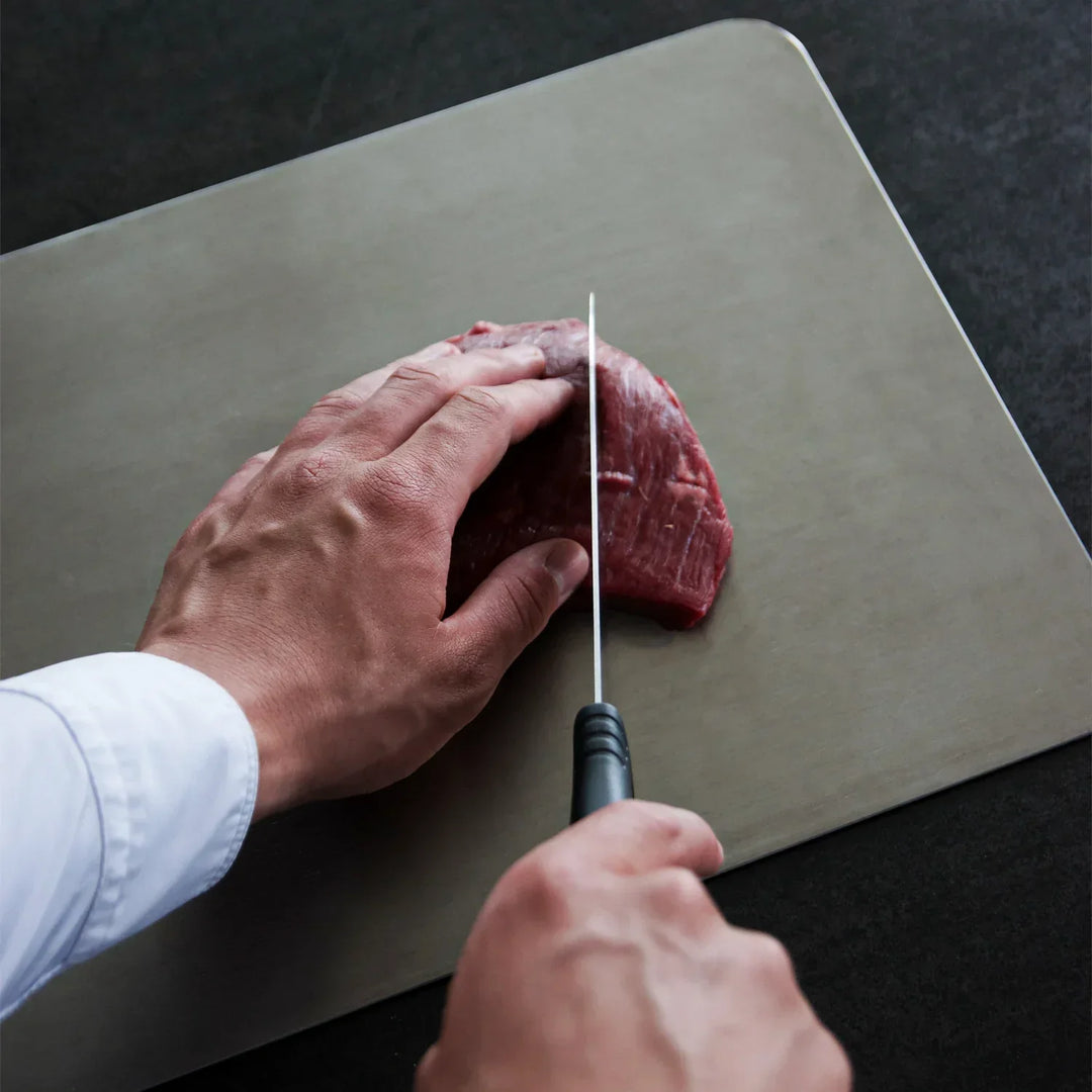 SteelSlice - Titanium Snijplank – Antibacterieel, BPA-Vrij & Ultra-Duurzaam