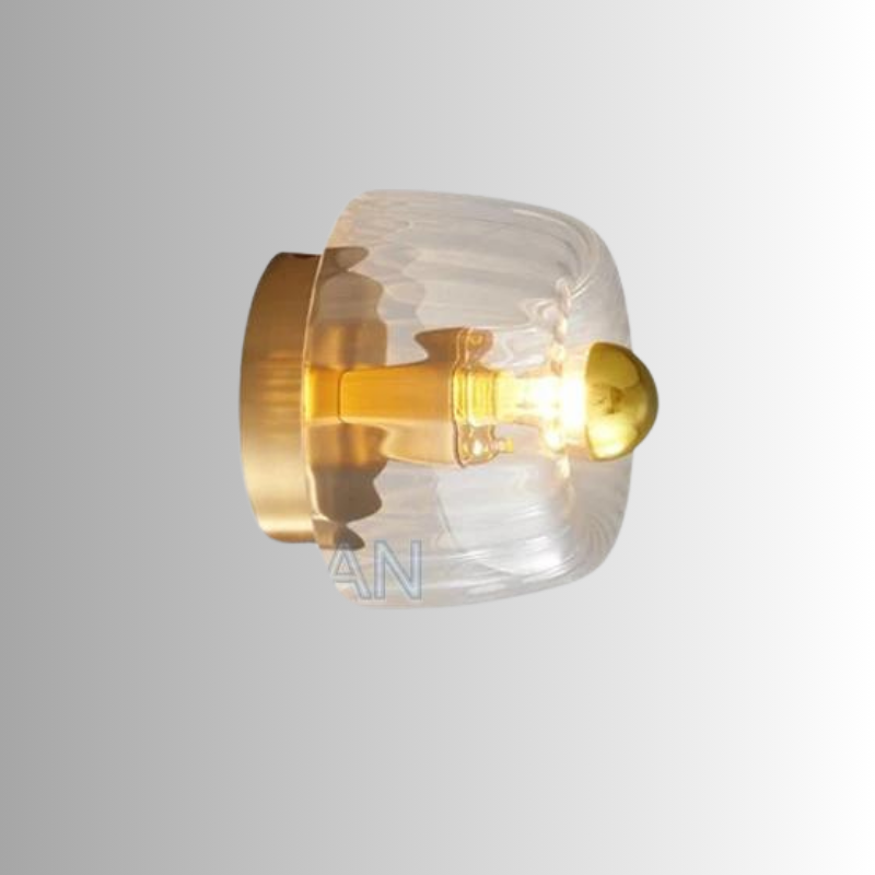 Scandinavische Bauhaus Wandlamp - Stijlvolle Verlichting met Glas en Metaal