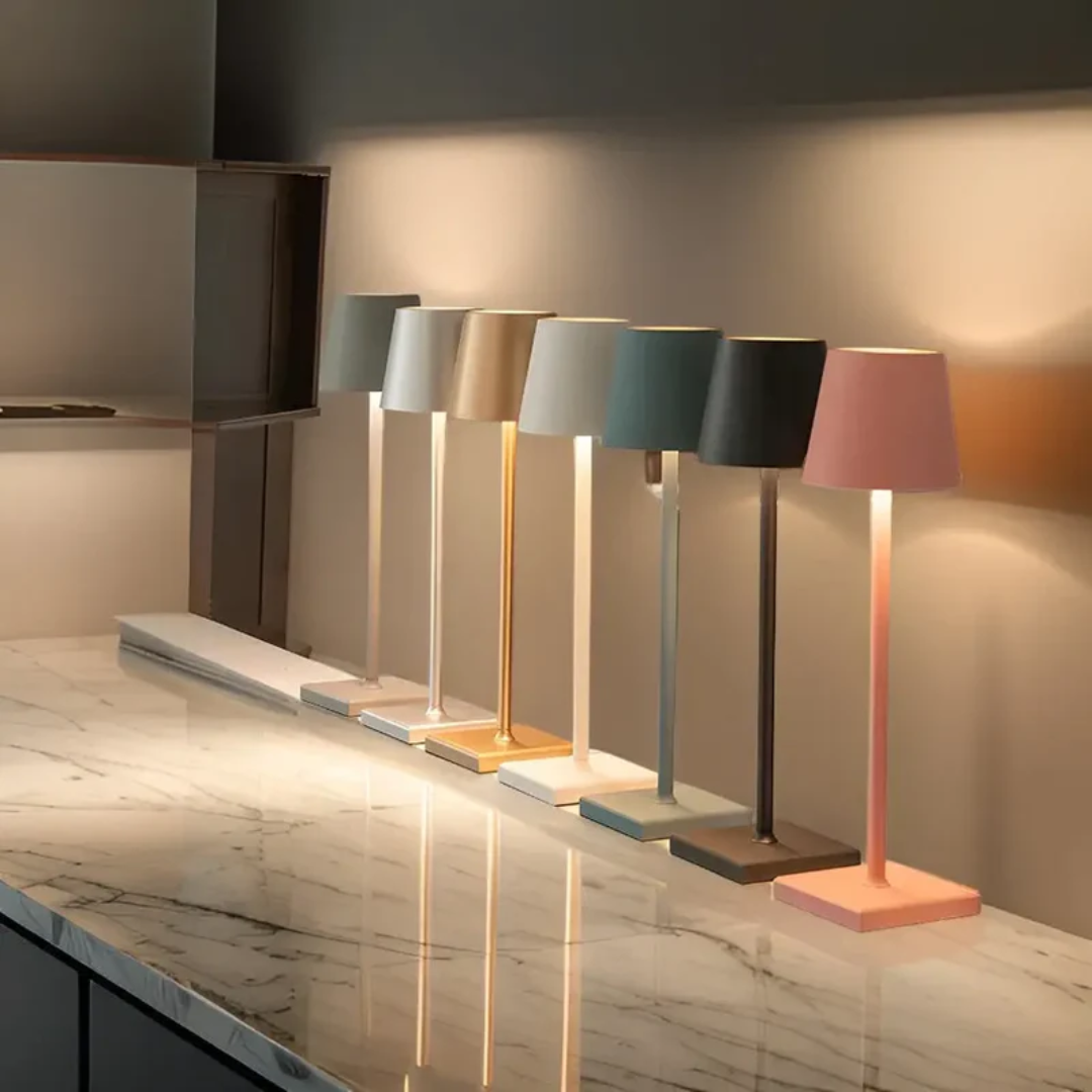 Oplaadbare LED Tafellamp Met Touch Dimbare Warm Wit Licht