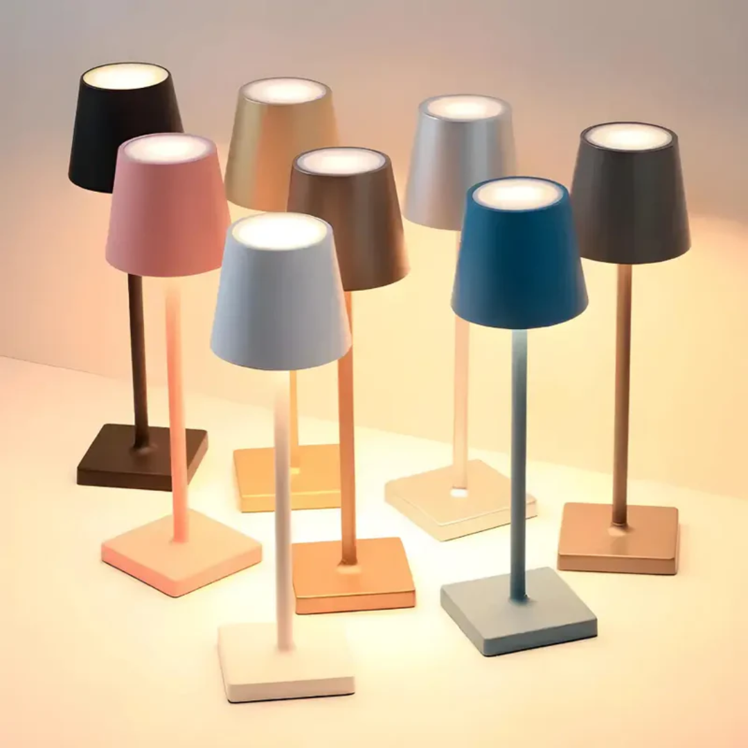 Oplaadbare LED Tafellamp Met Touch Dimbare Warm Wit Licht