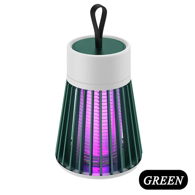 BuzzCatch – Draagbare Elektrische Vliegenvanger & Muggenlamp | USB Oplaadbaar & Insectenval Voor Kamperen & Buiten