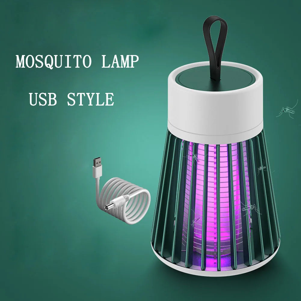 BuzzCatch – Draagbare Elektrische Vliegenvanger & Muggenlamp | USB Oplaadbaar & Insectenval Voor Kamperen & Buiten