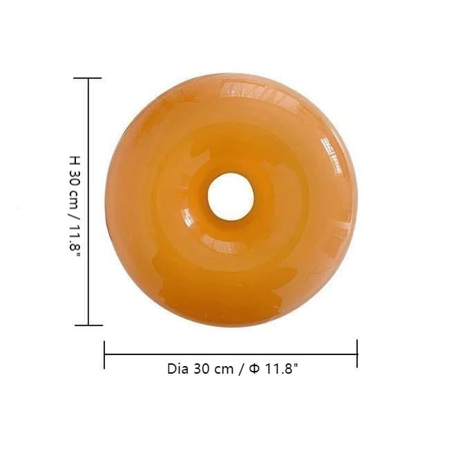 Bauhaus Donut Wand- en Tafellamp - Stijlvolle Verlichting voor Elk Interieur