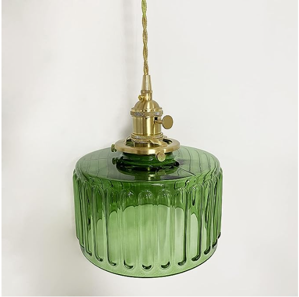 Vintage Kristallen Hanglamp – Klassiek Design Met Glazen Cilinder, Verstelbaar, E27 Fitting