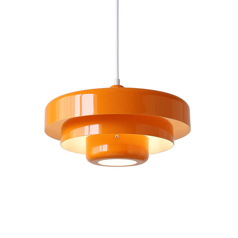 Meerlaagse Pendellamp met Vintage Charme – Scandinavisch Design Metaal Hanglamp