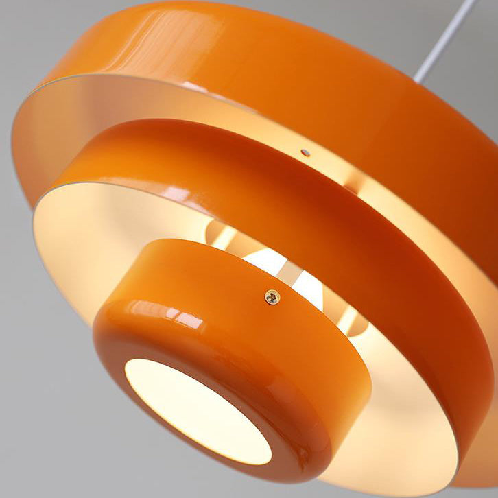 Meerlaagse Pendellamp met Vintage Charme – Scandinavisch Design Metaal Hanglamp