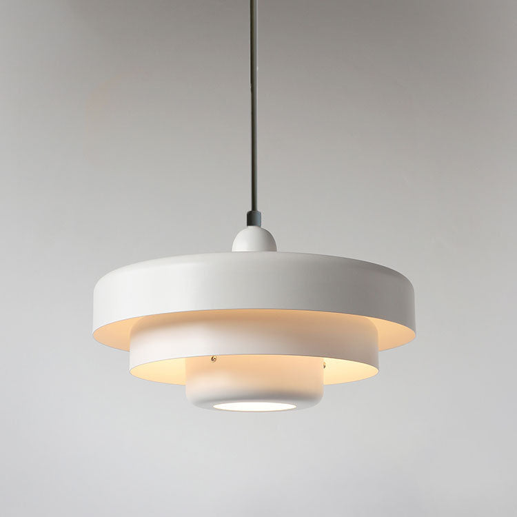 Meerlaagse Pendellamp met Vintage Charme – Scandinavisch Design Metaal Hanglamp