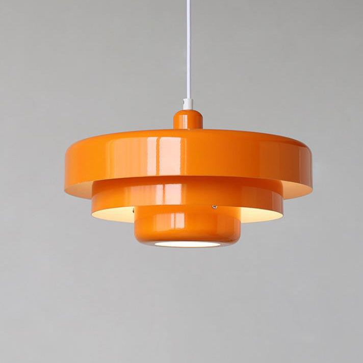 Meerlaagse Pendellamp met Vintage Charme – Scandinavisch Design Metaal Hanglamp