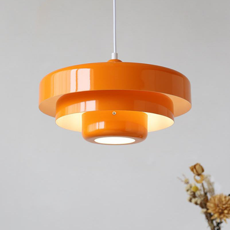 Meerlaagse Pendellamp met Vintage Charme – Scandinavisch Design Metaal Hanglamp