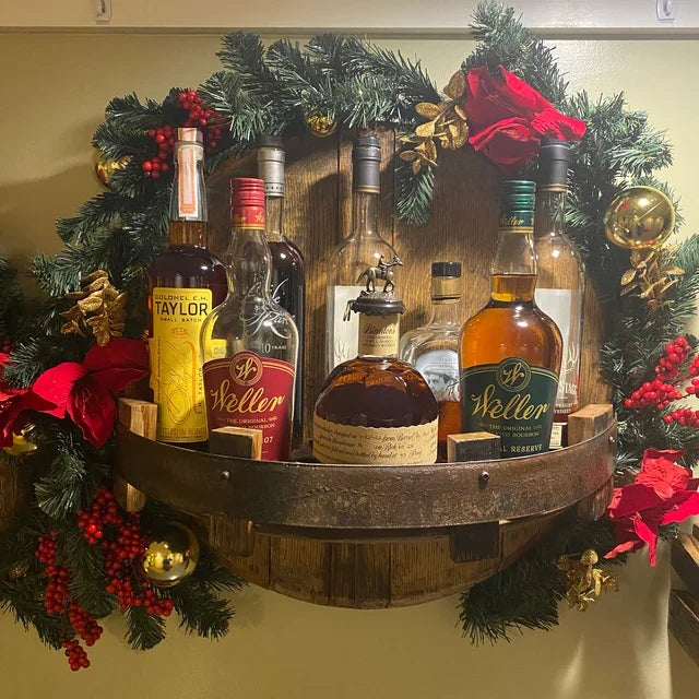 Houten Drankdisplay Voor Stijlvolle Presentatie & Unieke Interieurs