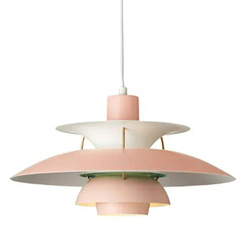 Moderne LED Hanglamp Met Scherm – Kleurrijk Metaaldesign – E27 Fitting