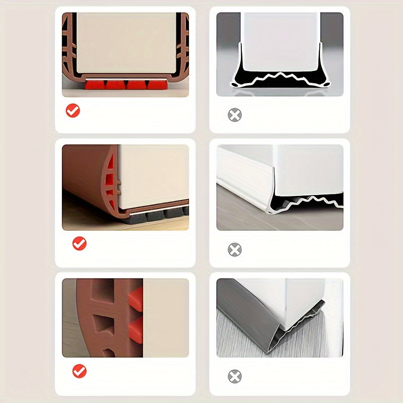 SnugBlock Verstelbare Deurtochtstrip | Energiezuinig & Comfortabel