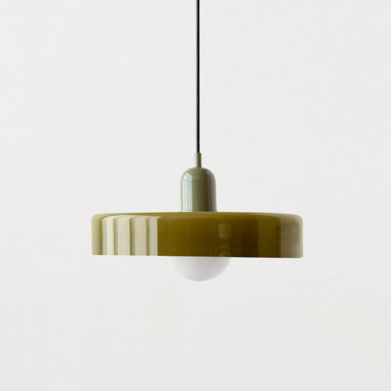 Kleurrijke Bauhaus Hanglamp Met Tijdloos Glasontwerp