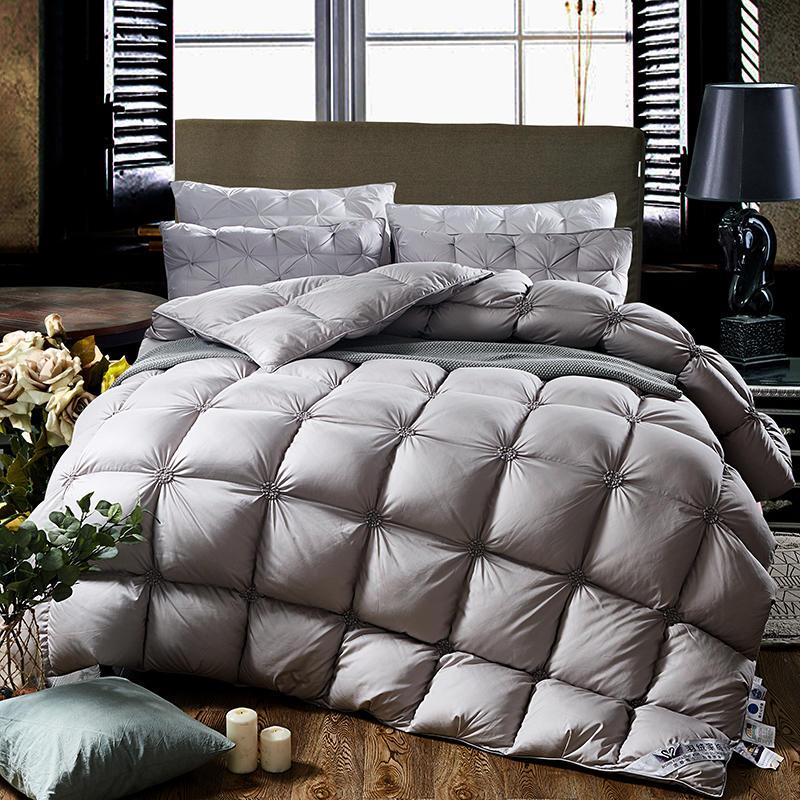Warme Luxe Winterdeken - 100% Ganzendons Dekbed